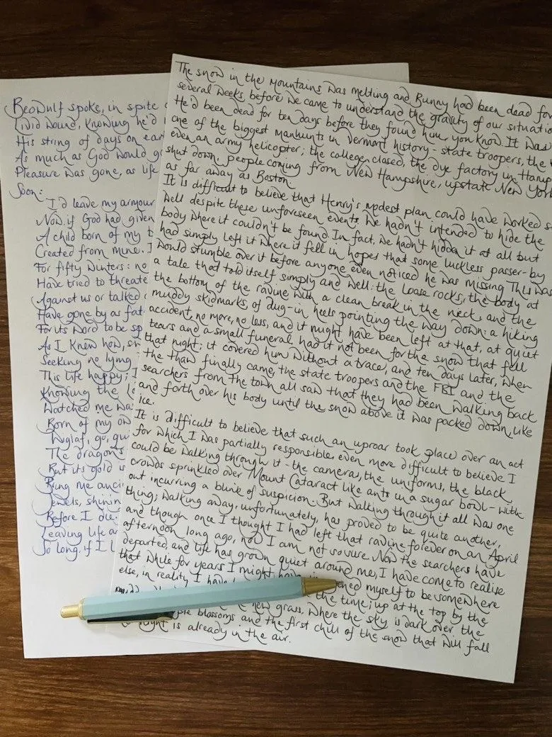 HANDWRITTEN LETTER